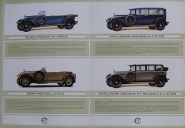 Austro-Daimler Type ADR 11/70 PS 3 Liter Modelprogram 1930 (S0285)
